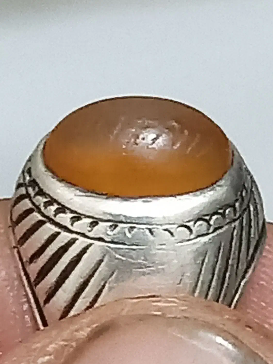 عقیق خطی بسیارکهنه|جواهرات|گرگان, |دیوار