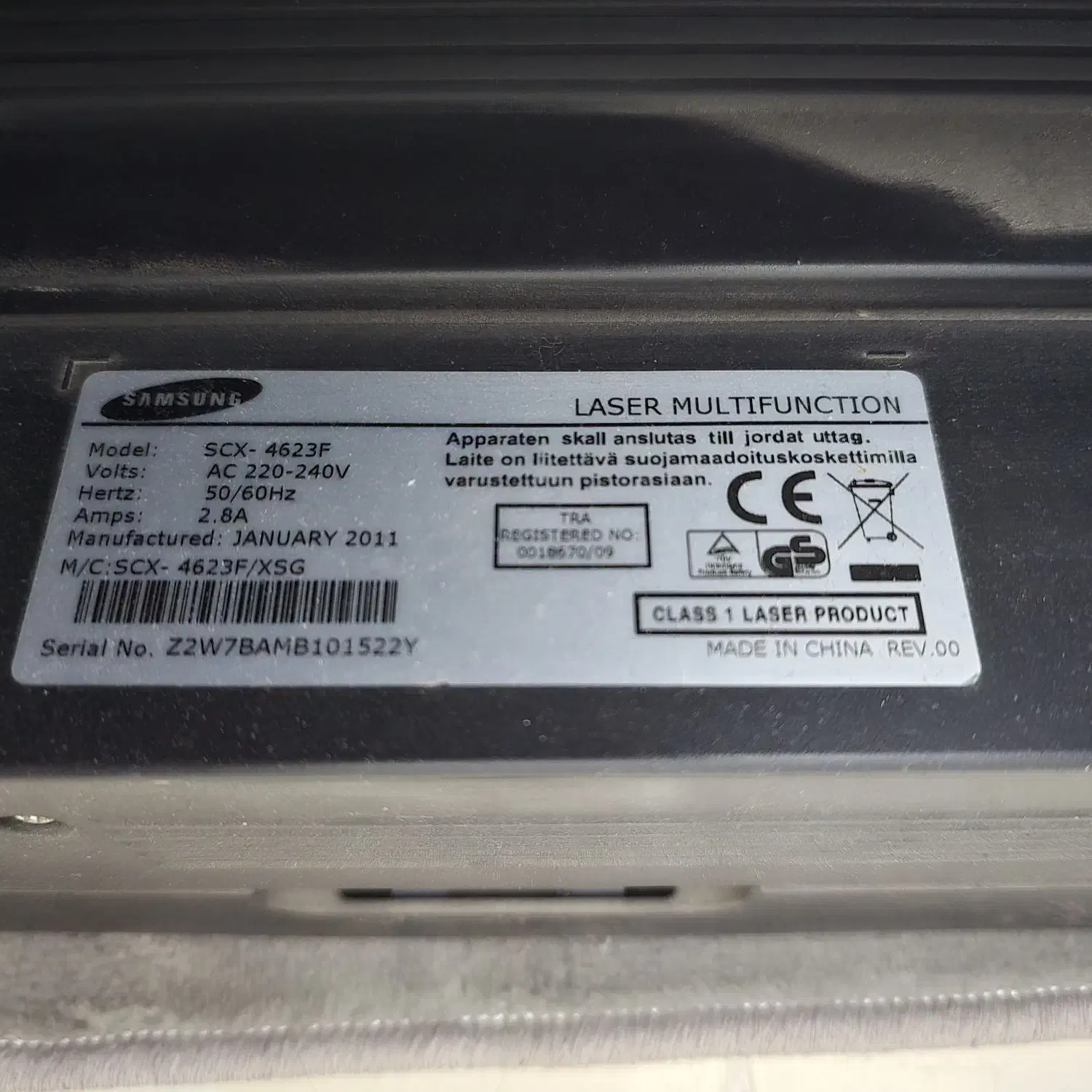 پرینتر اسکنر سامسونگ مدل scx-4623f|پرینتر، اسکنر، کپی، فکس|شیراز, شهرک گلستان شمالی|دیوار