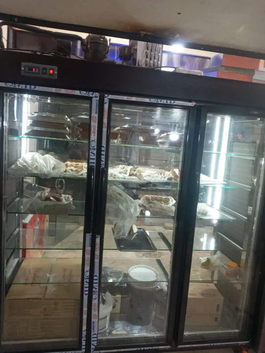 یخچال و ویترین ودخل|فروشگاه و مغازه|تاکستان, |دیوار