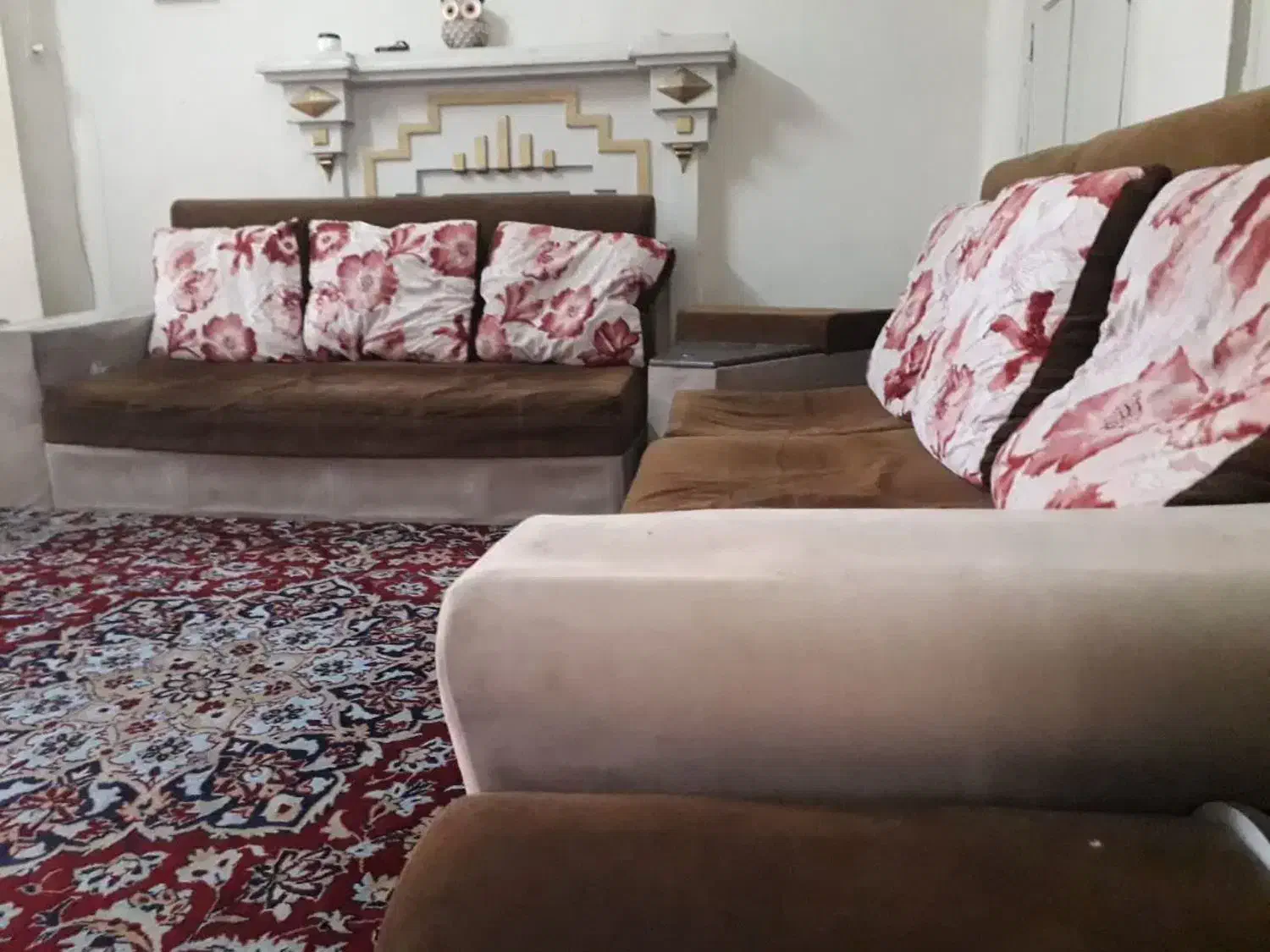 فروش مبل کار کرده|مبلمان خانگی و میز عسلی|شیراز, سیاه سنگ|دیوار