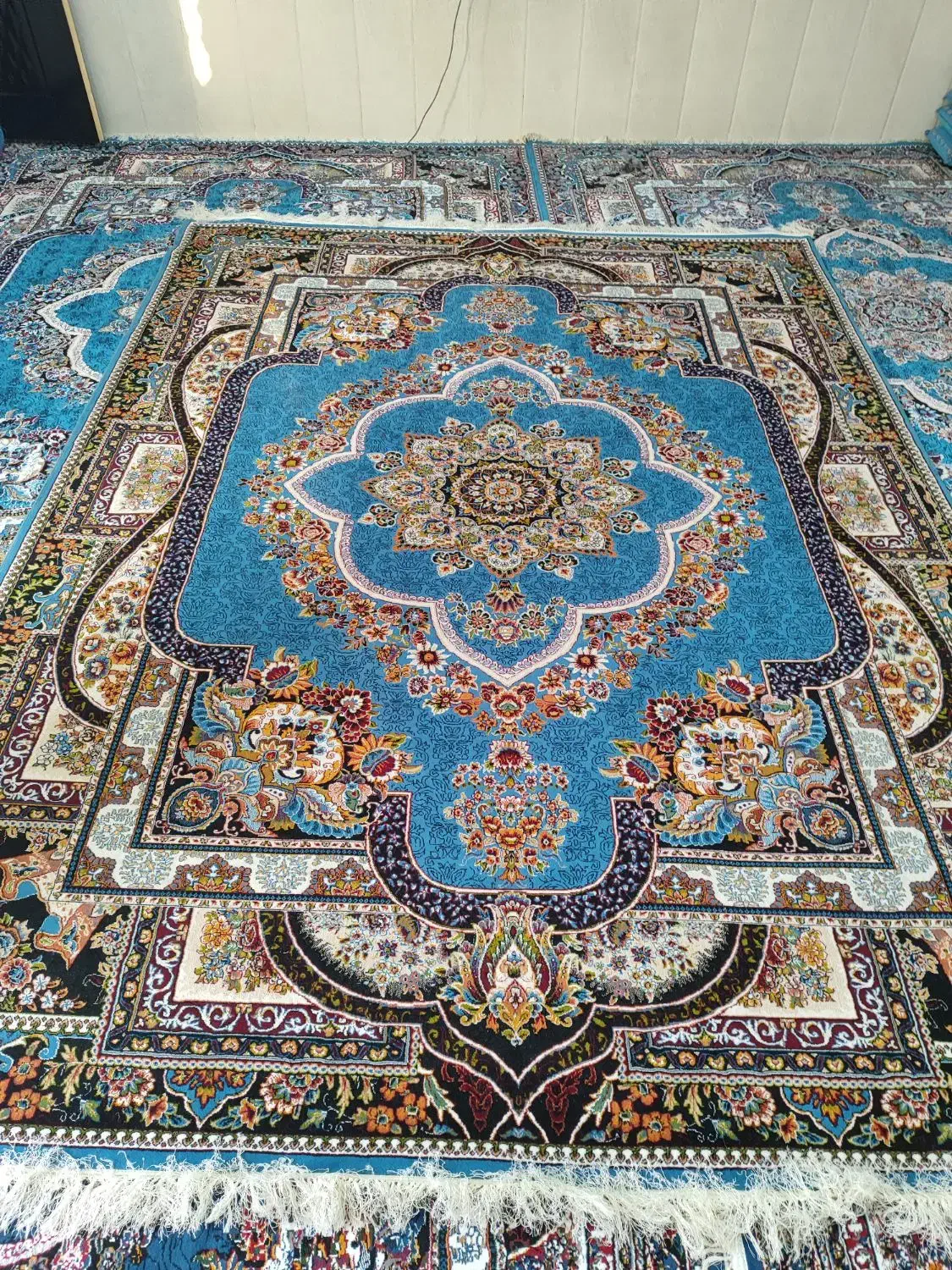 قالی 12 متری|فرش|کارون, |دیوار