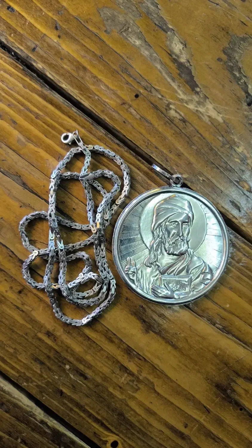 پلاک و گردنبند نقره|جواهرات|میبد, |دیوار