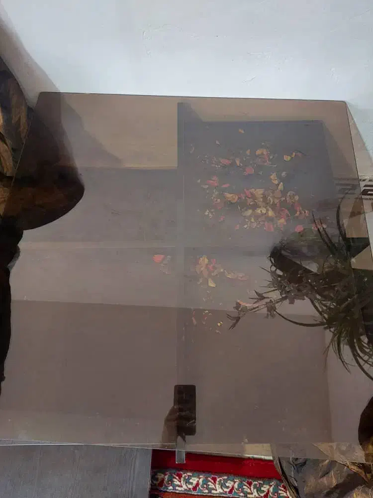 میزجلومبلی عسلی قهوه ای|مبلمان خانگی و میز عسلی|خرمآباد, |دیوار