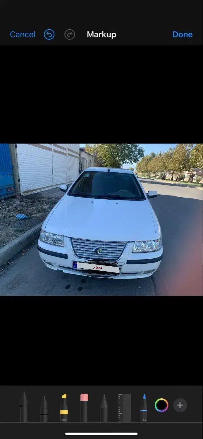 سمند اف هفت دوگانه کارخانه|خودرو سواری و وانت|نقده, |دیوار