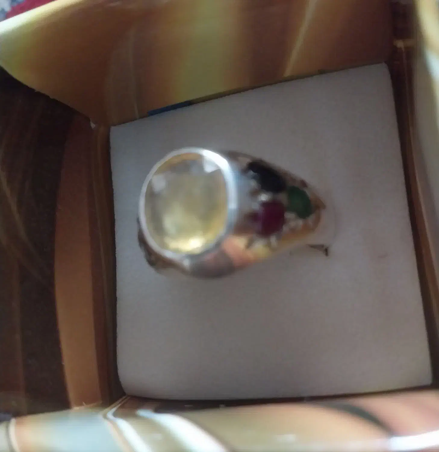 انگشتر  یاقوت زرد  اصل|جواهرات|آباده, |دیوار