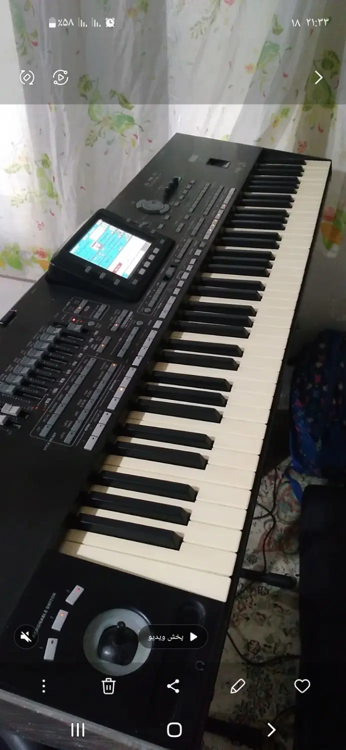 korg  p3|پیانو، کیبورد، آکاردئون|گلستان (تهران), |دیوار