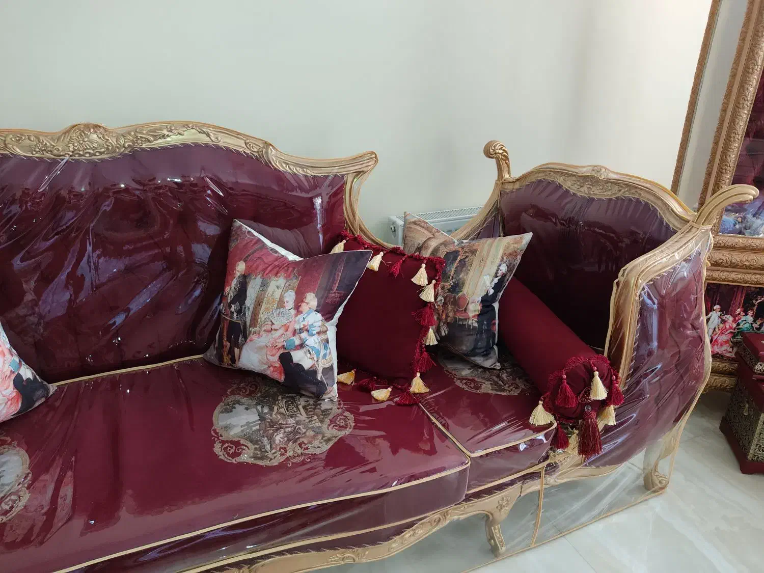 مبلمان خرچنگی|مبلمان خانگی و میز عسلی|اصفهان, جاوان|دیوار