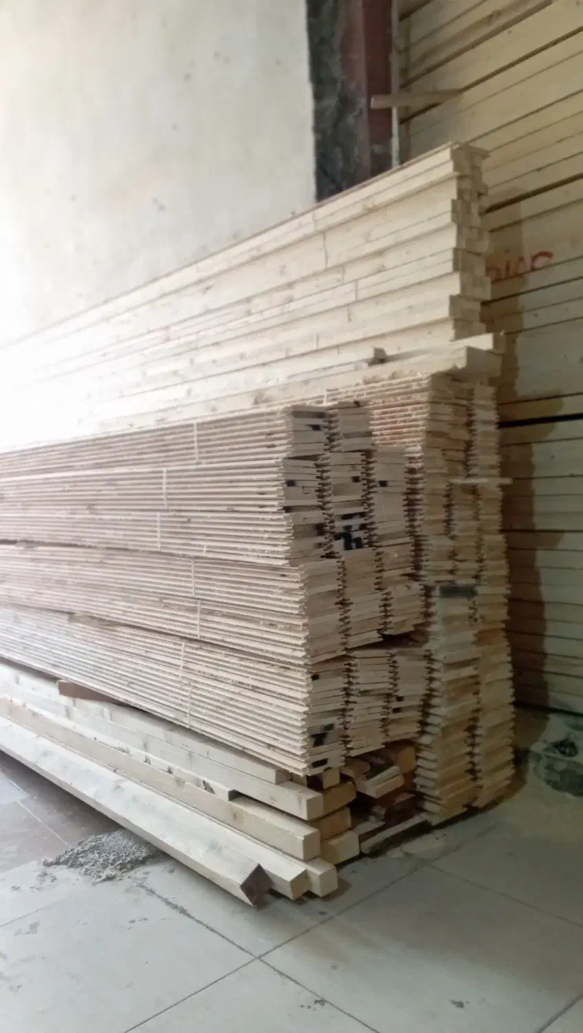 لمبه دیوار پوش چوب روسی خشک درجه یک نازلترین قیمت|مصالح و تجهیزات ساختمان|فریدونکنار, |دیوار