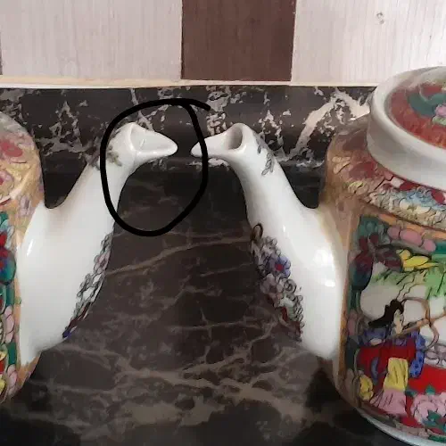 چینی گل مرغی قدیمی|ظروف سرو و پذیرایی|نجف‌آباد, فاز ۳ شهرک آزادگان|دیوار