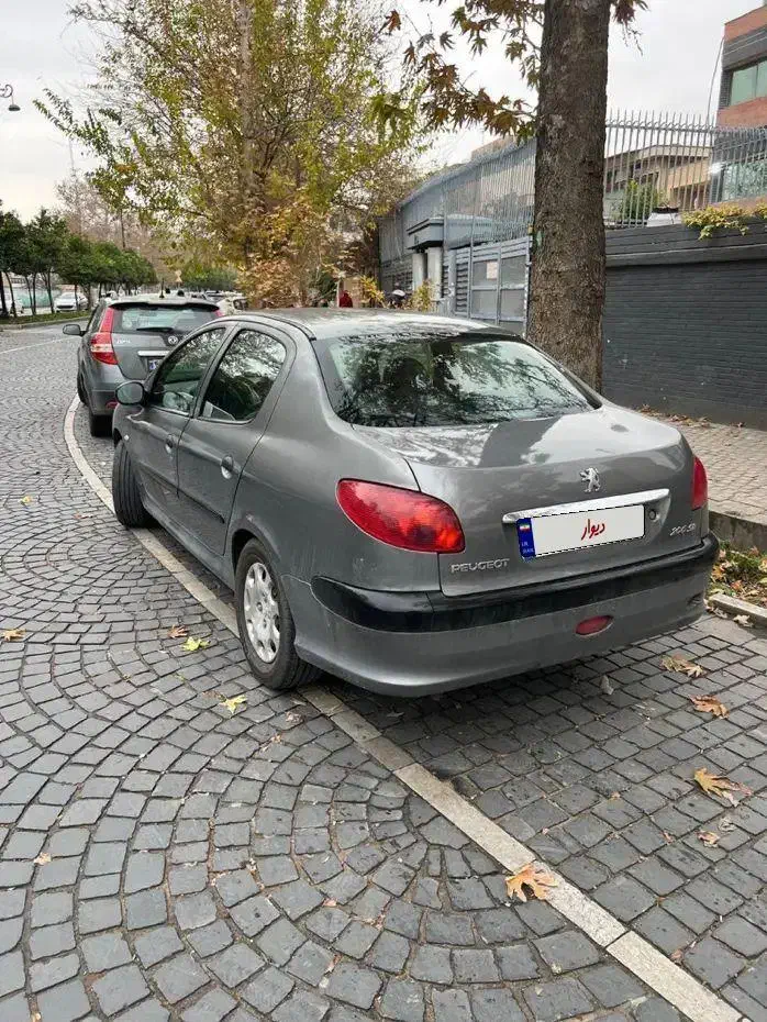 ۲۰۶ sd v8|خودرو سواری و وانت|شیراز, ارم|دیوار