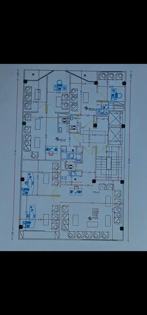 واحد اداری ۴۰ متری ۶۵ متری ۱۰۵ متری|فروش آپارتمان|اصفهان, خانه اصفهان|دیوار