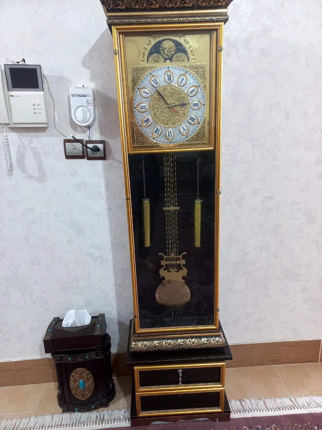 ساعت ایستاده درحدنو|ساعت دیواری و تزئینی|کردکوی, |دیوار