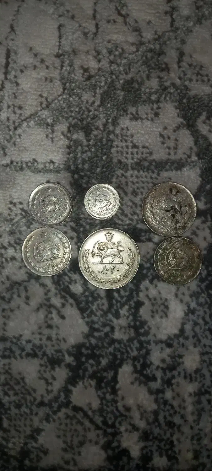 سکه شاهی|کلکسیون سکه، تمبر، اسکناس|آبادان, |دیوار
