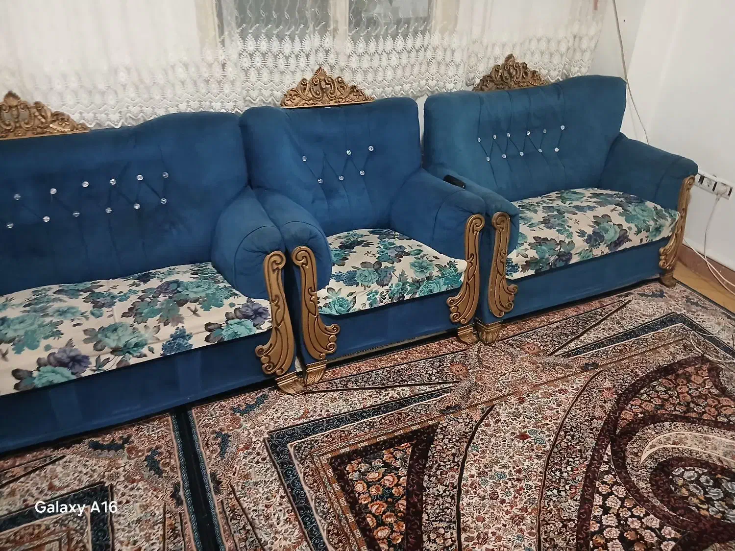 مبل ۷نفر قیمت ۲تمن|مبلمان خانگی و میز عسلی|اسلامشهر, شهرک سالور|دیوار