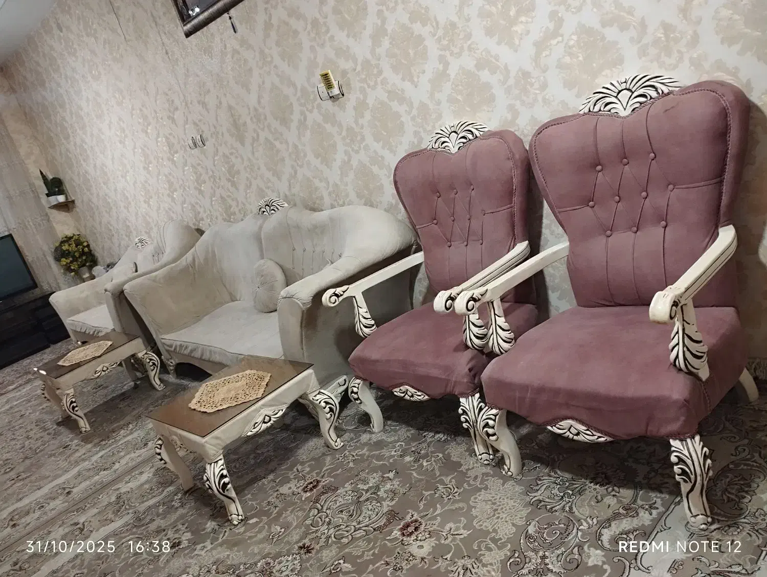 مبل هفت نفره|مبلمان خانگی و میز عسلی|اسلامشهر, شهرک توحید|دیوار