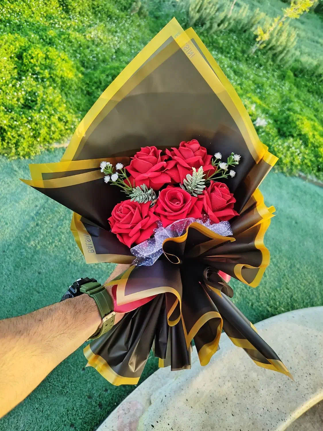 دسته گل مصنوعی|گل مصنوعی|ساوه, |دیوار