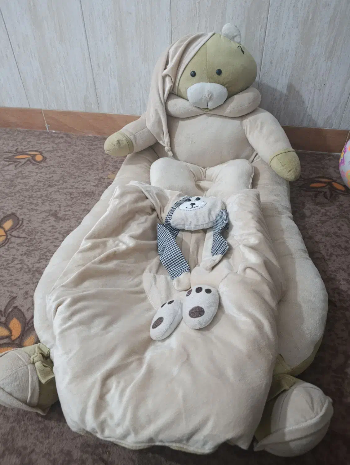 لباس گرم زمستانه کودک،تشک وپتوی خرسی|اسباب و اثاث بچه|دهدشت, |دیوار