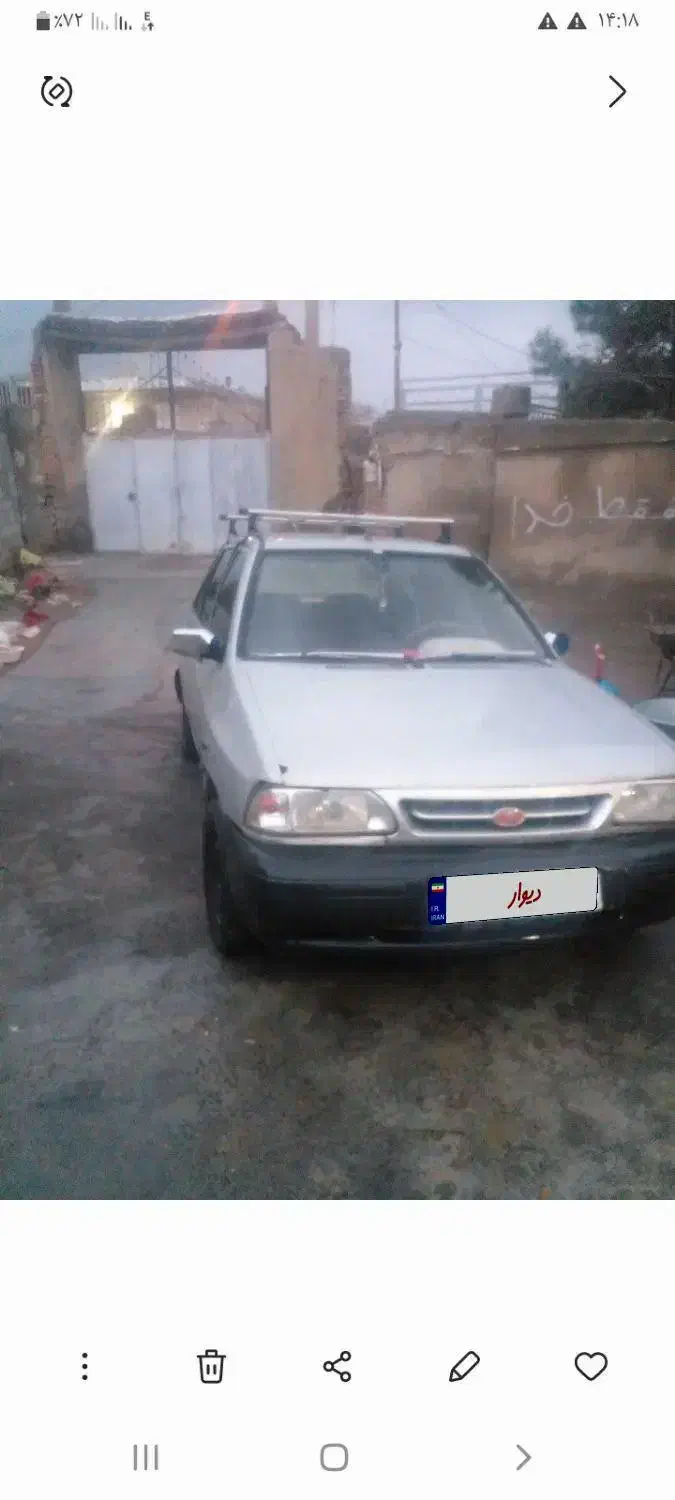 پراید مدل ۸۸|خودرو سواری و وانت|کنگاور, |دیوار