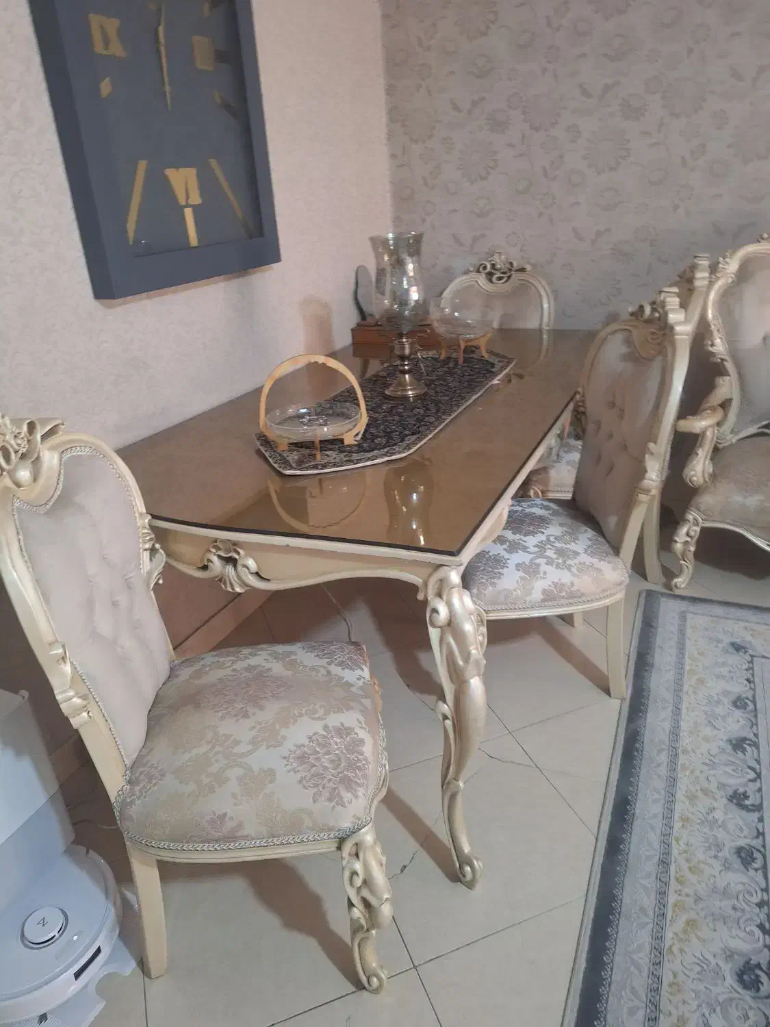 میز نهار خوری ۴نفره|میز و صندلی غذاخوری|اسلام‌شهر, مظفریه|دیوار