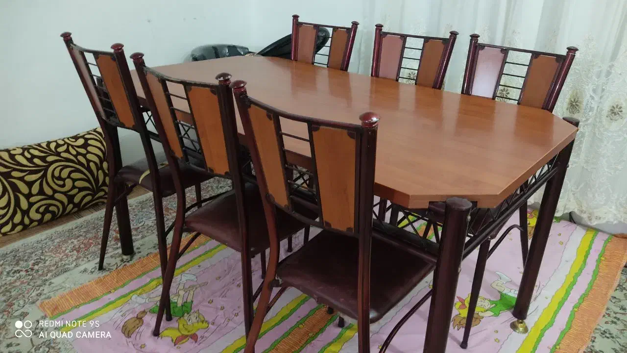 میز نهار خوری|میز و صندلی غذاخوری|زابل, |دیوار