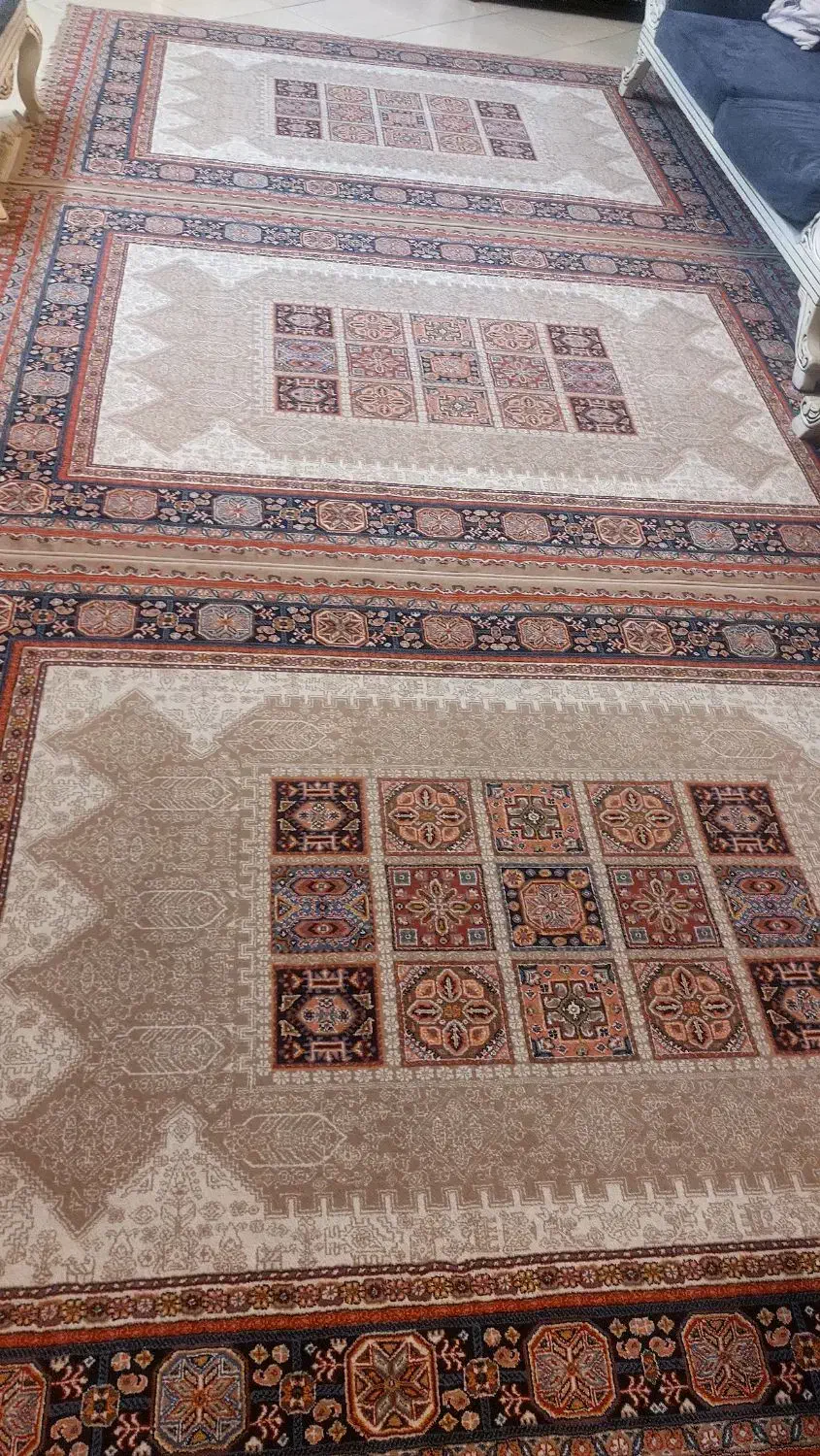 فرش ۴ متری در حد نو ۳ عدد|فرش|پاکدشت, پاکدشت (مامازند)|دیوار