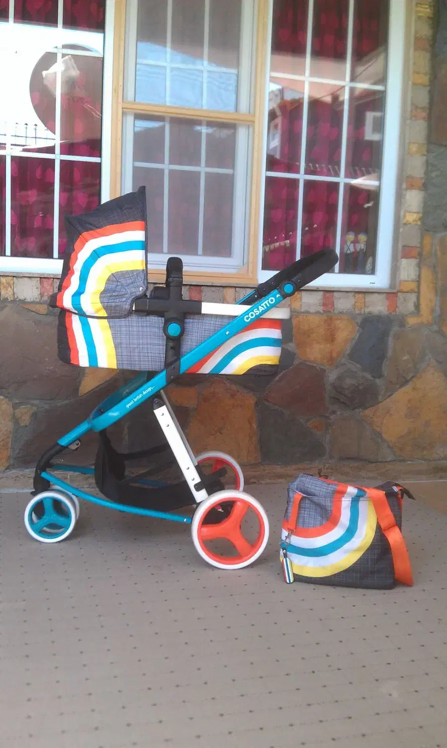 کالسکه انگلیسی برند کوزاتو|کالسکه و لوازم جانبی|بندر انزلی, ژاندارمری|دیوار