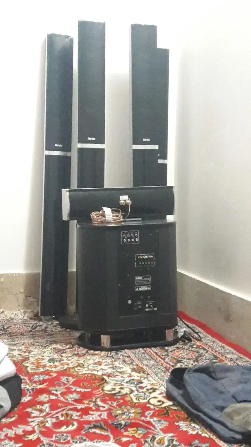 سیستم صوتی خانگی|سیستم صوتی خانگی|قم, باسکول|دیوار