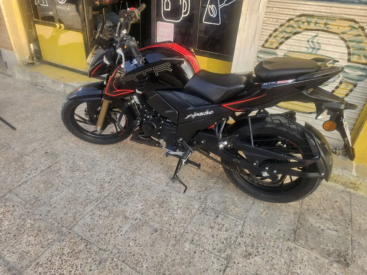 موتور اپاچی 200|موتورسیکلت|اهواز, امانیه|دیوار