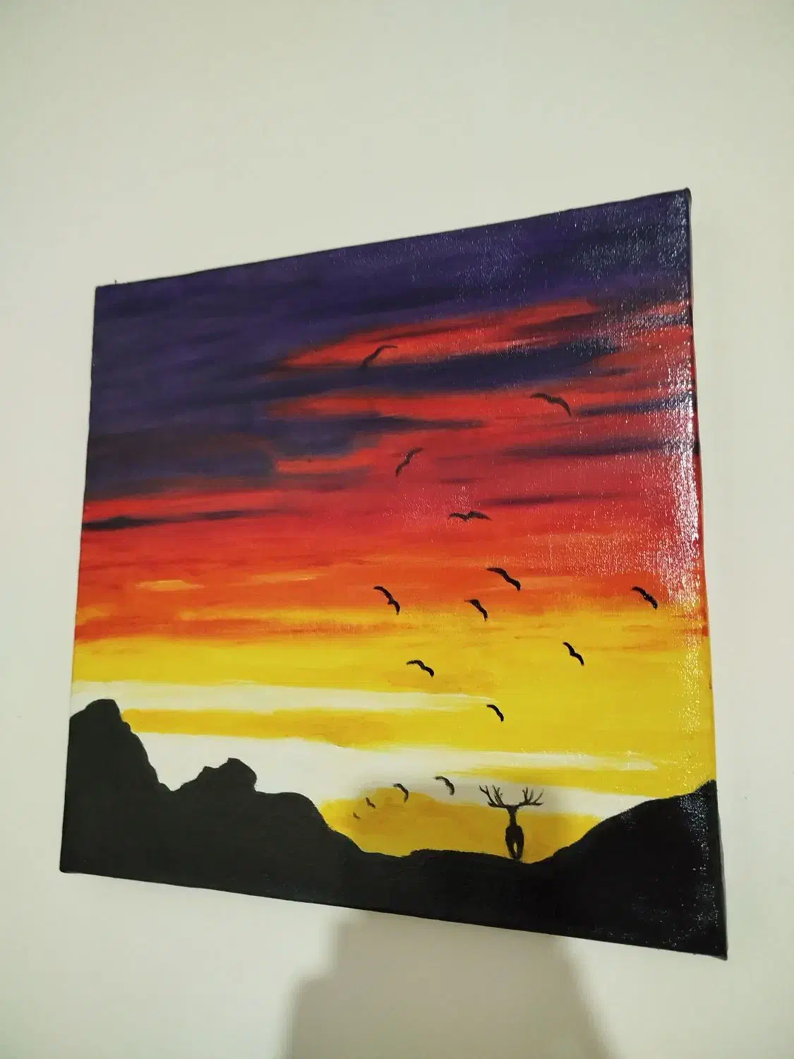 تابلو رنگ روغن|تابلو، نقاشی، عکس|شوط, |دیوار