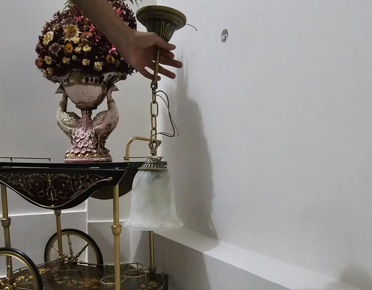 لوستر|لوستر و چراغ آویز|تبریز, |دیوار