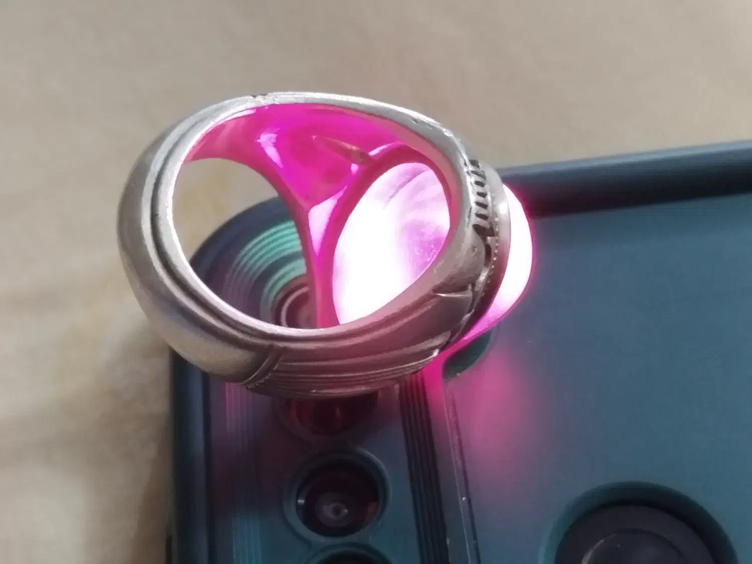 انگشتر نقره یاقوت|جواهرات|همدان, |دیوار