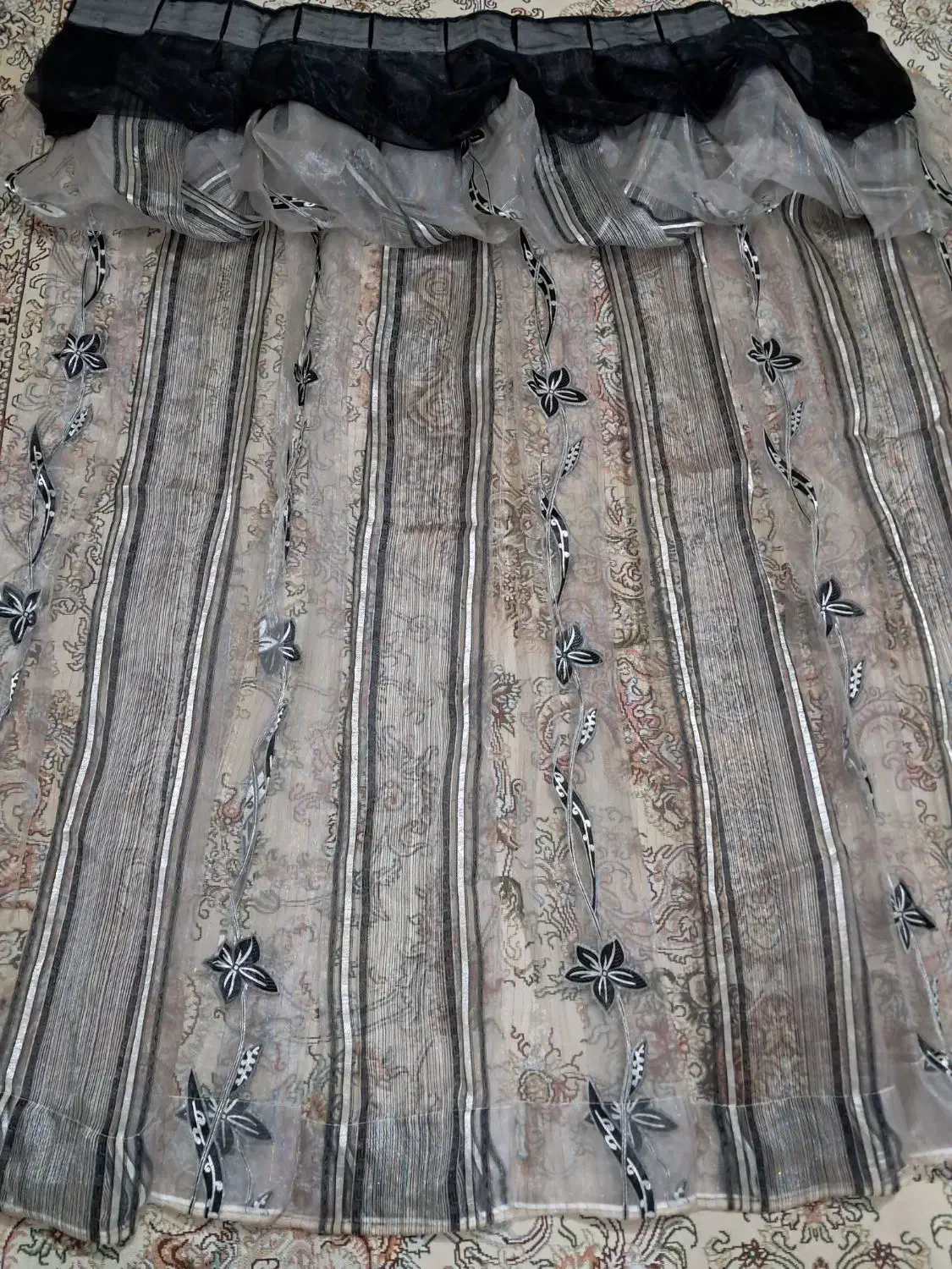 فروش چند عدد پرده|پرده، رانر، رومیزی|صومعهسرا, |دیوار