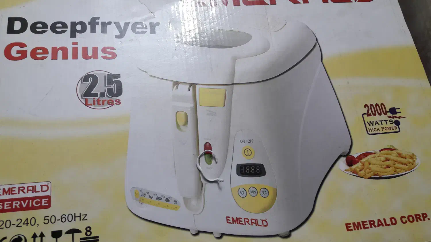 سرخ کن نو و بدون کارکرد آکبند|اجاق گاز و لوازم برقی پختوپز|خوی, |دیوار