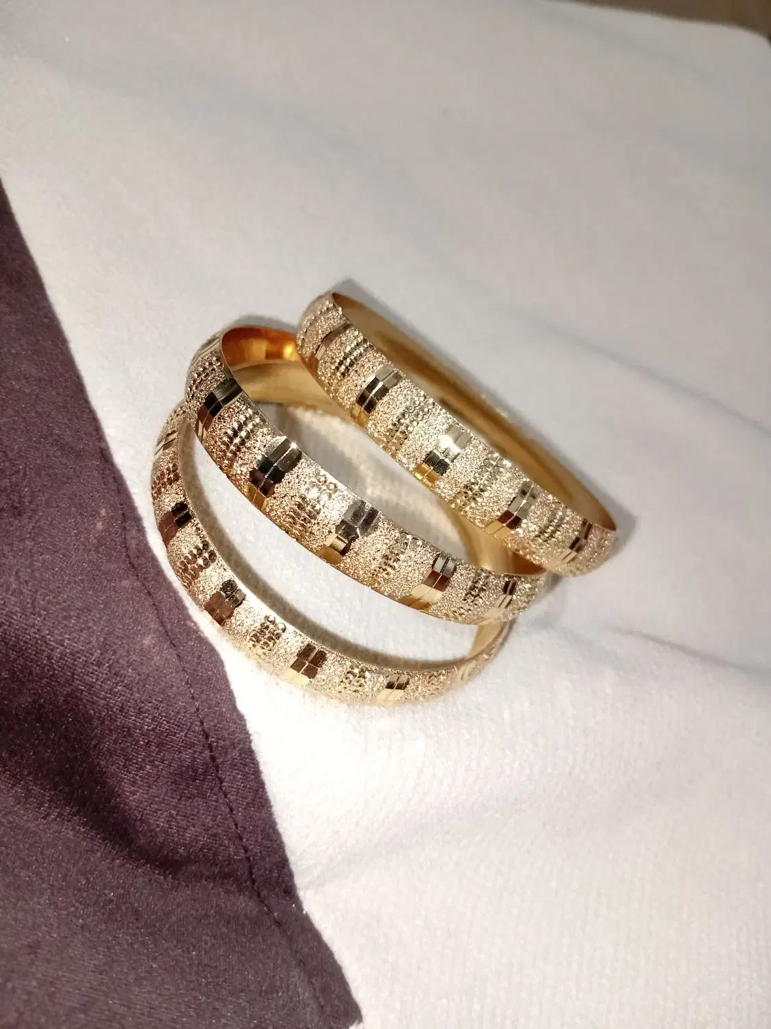 سه عدد النگو طلا روس زیر قیمت|بدلیجات|تبریز, |دیوار