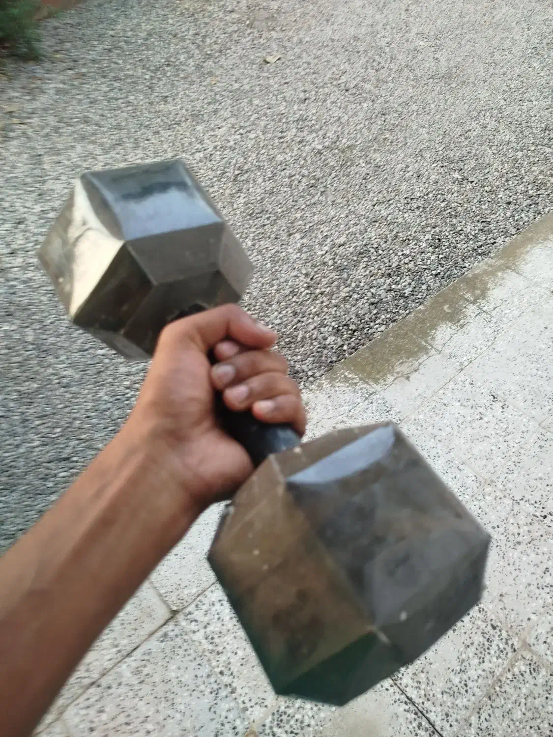 دمبل شش ضلعی*Cat Fit* با ارسال رایگان|تجهیزات ورزشی|گرگان, |دیوار