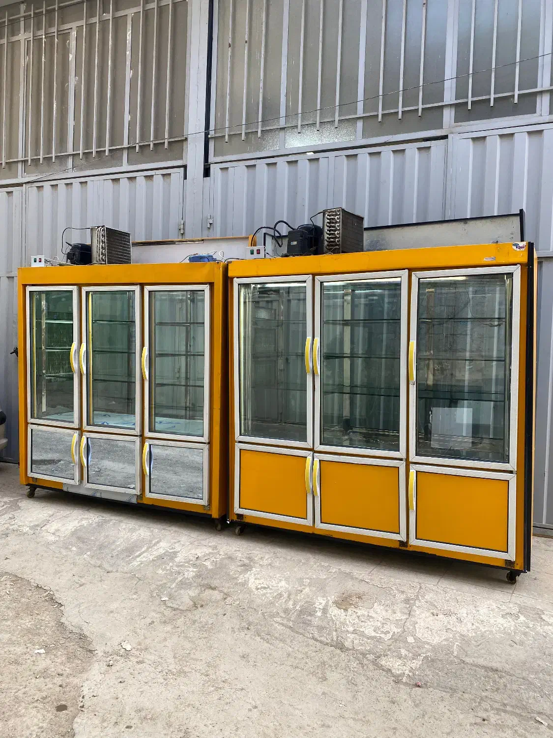 یخچال ایستاده ۲متریدوطرفنما ویترینی|فروشگاه و مغازه|تهران, شهرک امام خمینی|دیوار