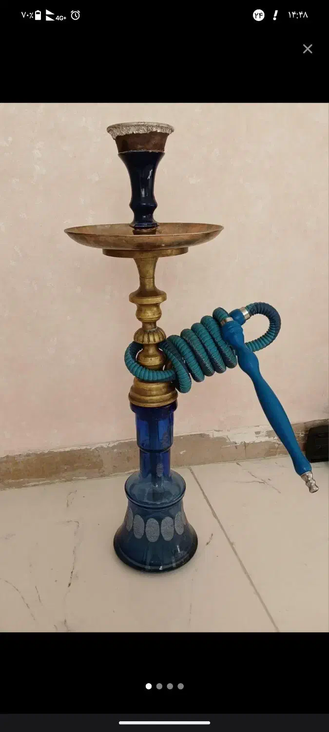 قلیون برنجی|صنایع دستی و سایر لوازم تزئینی|تهران, افسریه شمالی|دیوار