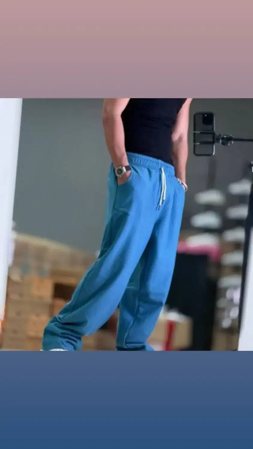 شلوار بگ پارچه دورس سه نخ...|لباس|بیرجند, |دیوار