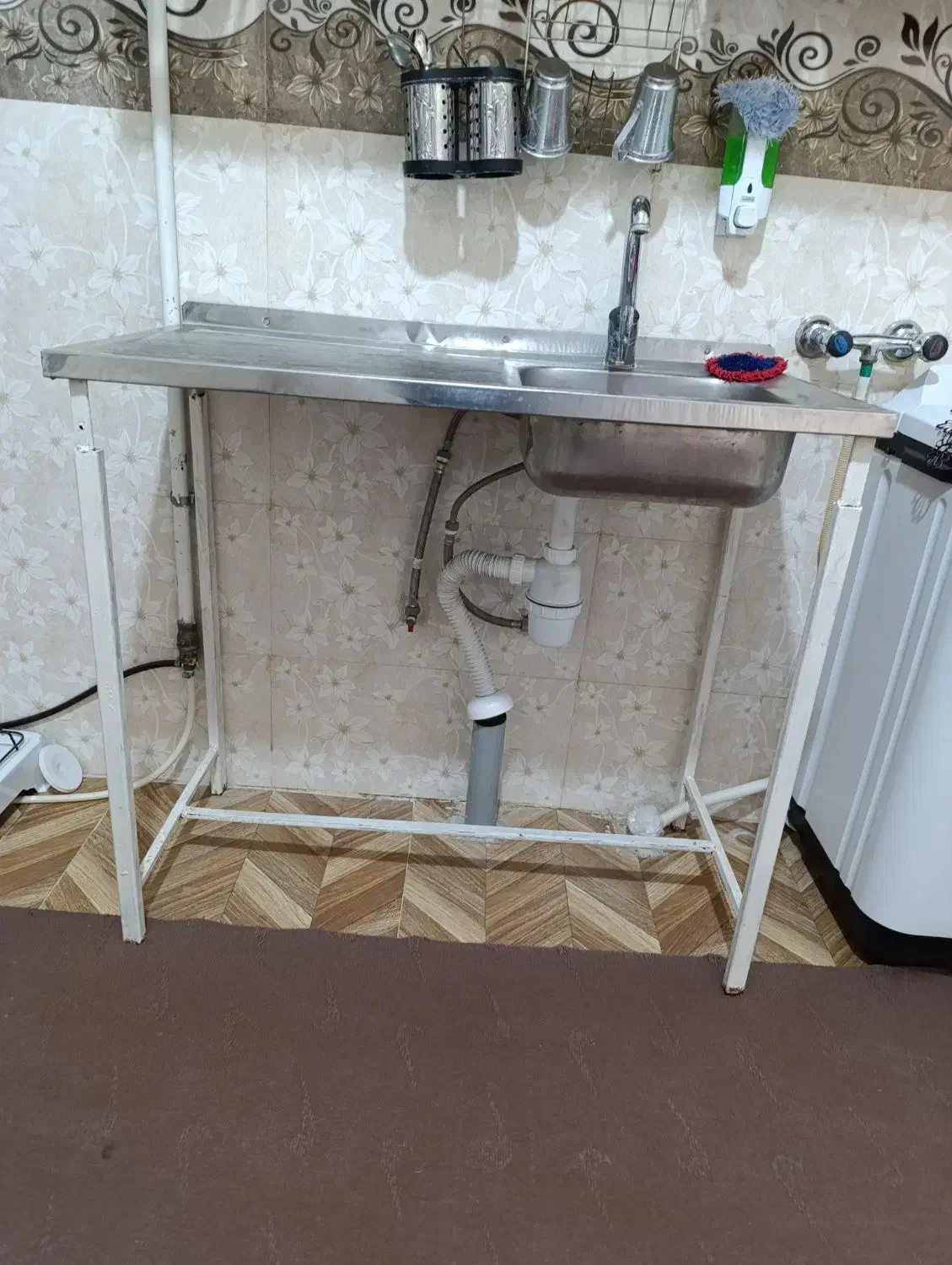 سینگ دست دوم باپایه قیمت 2500|آبچکان و نظمدهنده ظروف|خانمیرزا, |دیوار