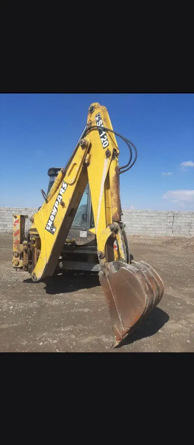 بیل بکهو 120فروشی مدل 1390|خودرو سنگین|شهرکرد, |دیوار