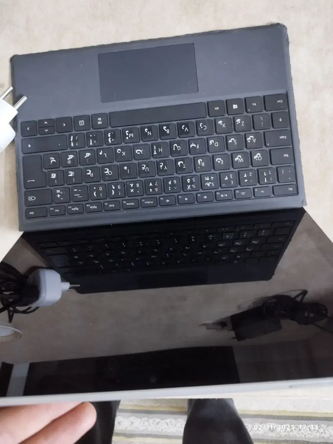 لب تاپ Microsoft surface pro 5|رایانه همراه|برخوار, |دیوار