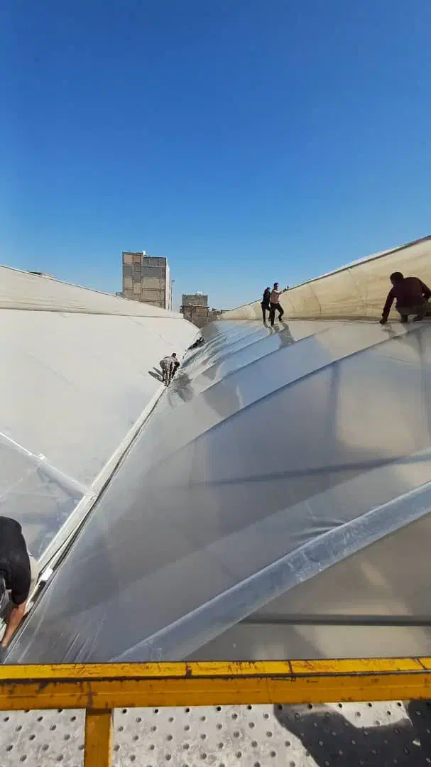 اجرا پلاستیک گلخانه تعویض پلاستیک نصب رولاب پنحره|خدمات باغبانی و درختکاری|نسیم‌شهر, |دیوار