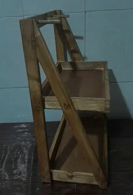 استند نظم دهنده اشپزخانه دوطبقه چوبی|آب‌چکان و نظم‌دهنده ظروف|تربت جام, بیست متری منبع آب|دیوار