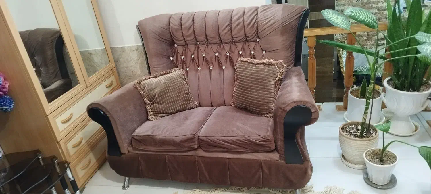 مبلمان راحتی ۷نفره|مبلمان خانگی و میز عسلی|بجنورد, |دیوار