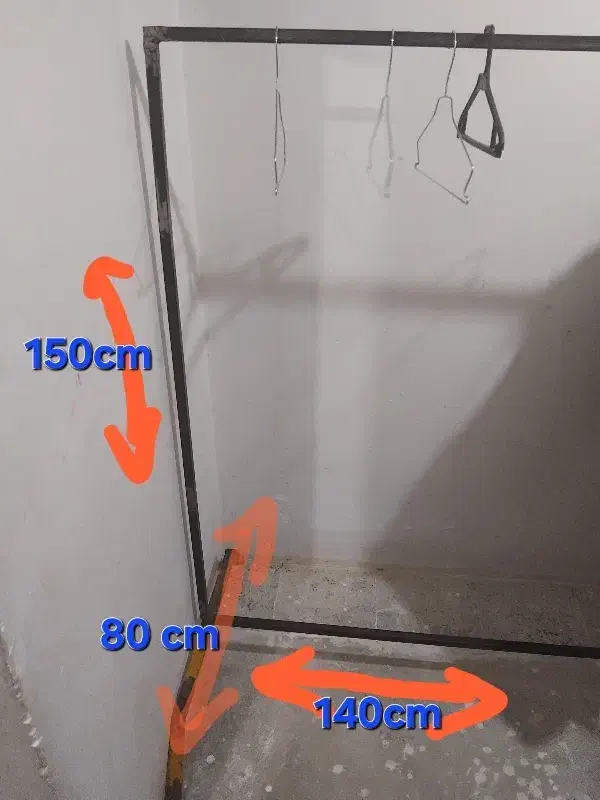 رگال لباس۱/۴۰*۱/۵۰|بندرخت و رختآویز|نجفآباد, یزدانشهر|دیوار