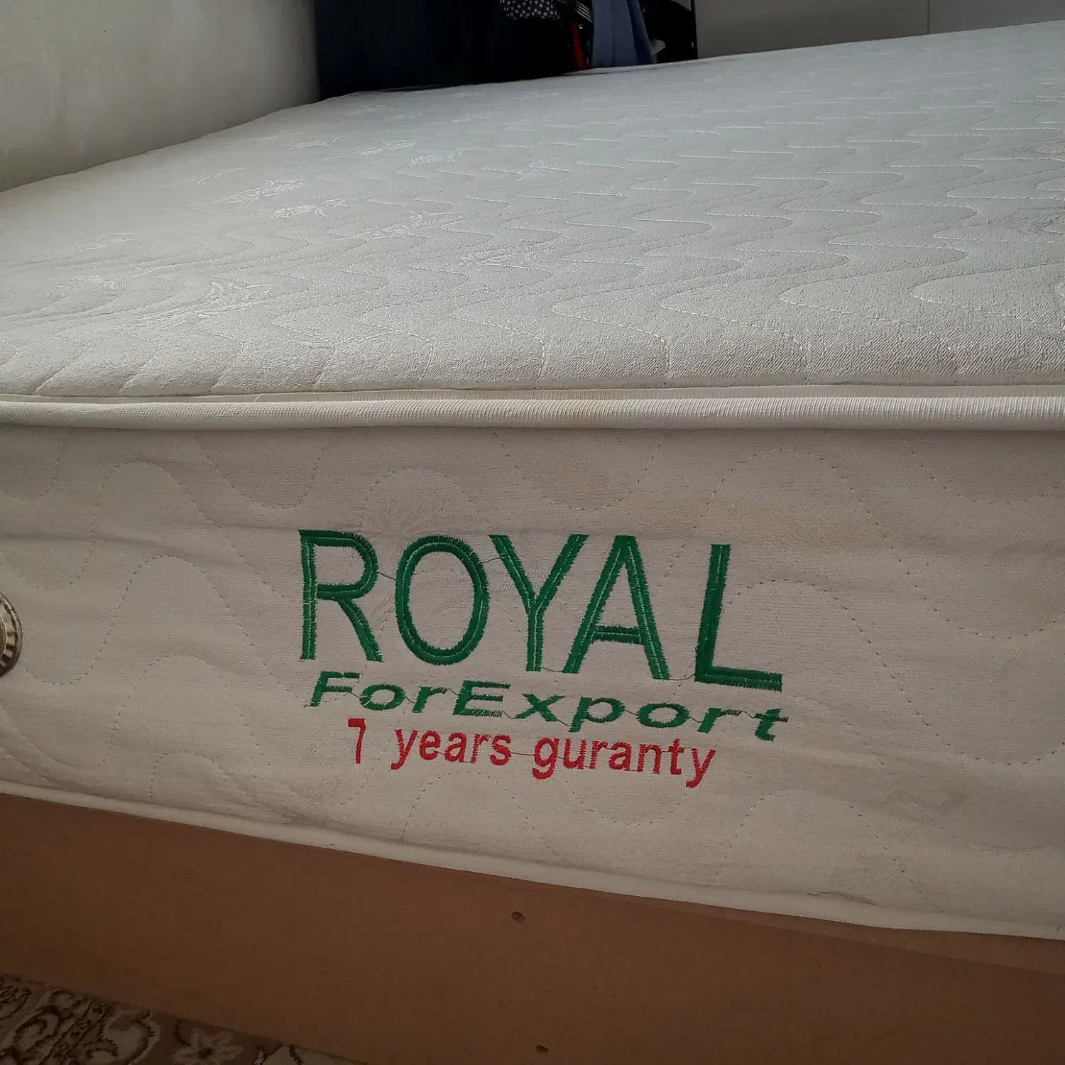 تشک طبی فنری دونفره رویال ،200*180|تشک تختخواب|اسفراین, |دیوار