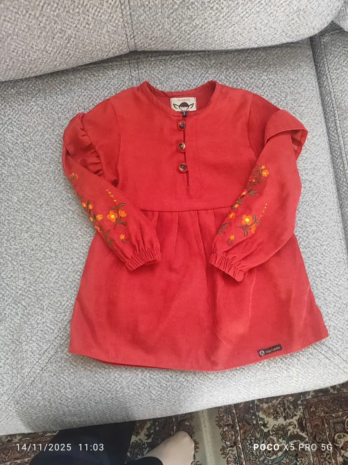 لباس وکاپشن دخترانه|کفش و لباس بچه|کرج, عظیمیه|دیوار