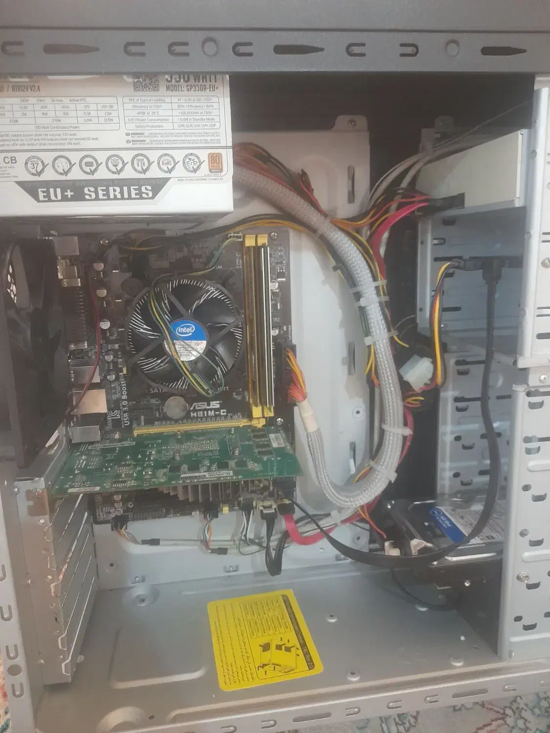 کیس گیمینگ باندل مادربردh81نسل۴ ssd120گیگcpu 3220|رایانه رومیزی|قم, ارم|دیوار
