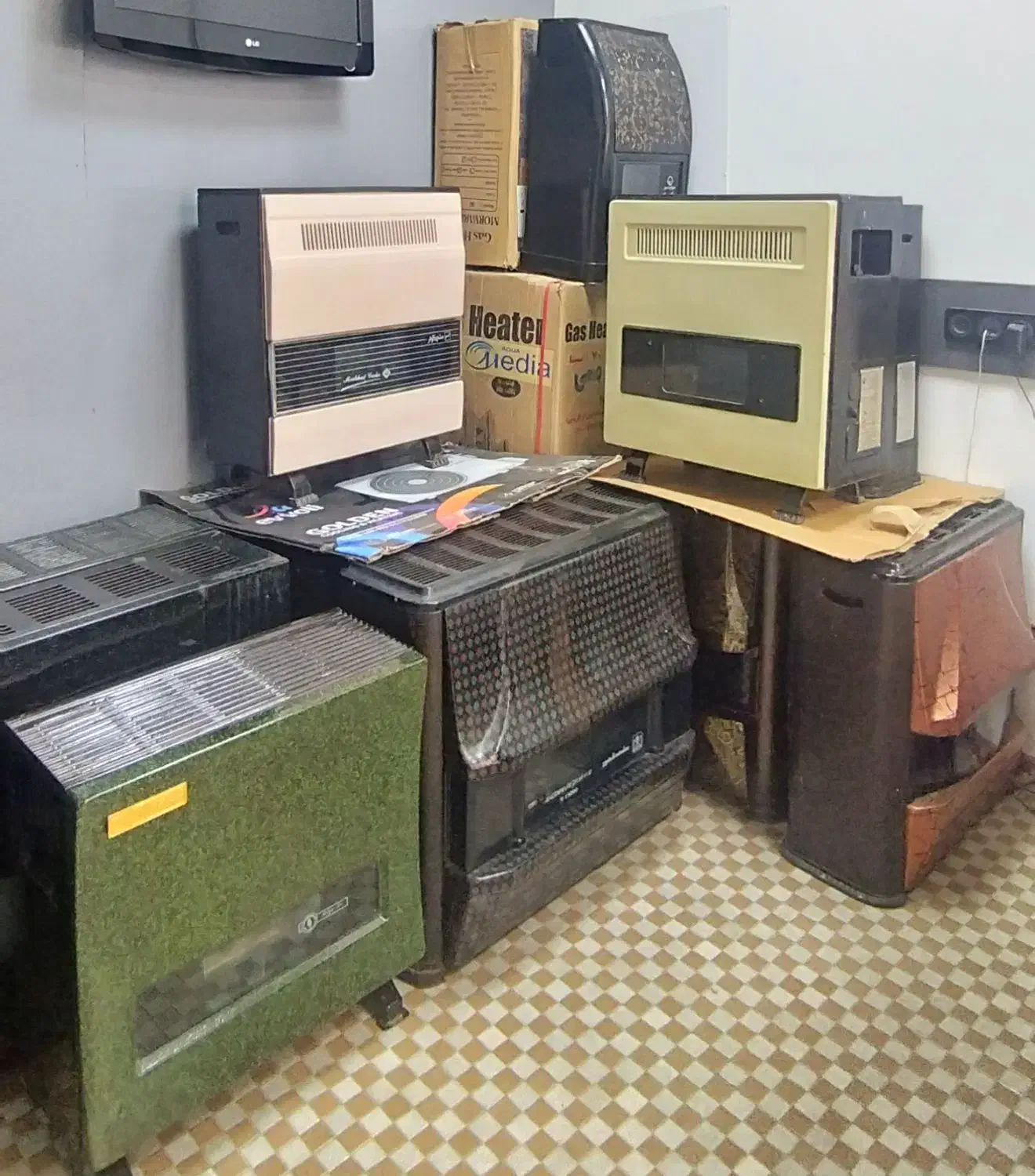 فروش انواع بخاری نو و دست دوم در سایز های مختلف|بخاری، هیتر، شومینه|گنبد کاووس, |دیوار