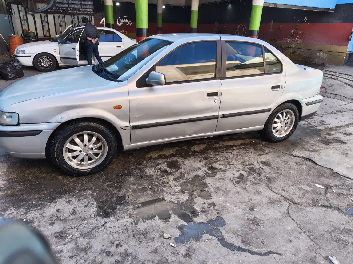 سمند ۸۴ یگانه نقره ای|خودرو سواری و وانت|اصفهان, باغ فدک|دیوار